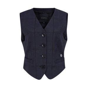 파리게이츠골프조끼 NQC 521E1JSA82_NA 여성 멀티 체크 백 리본 베스트