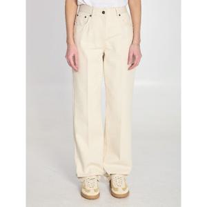 발렌티노 골드 V 디테일 와이드 진 8B3DD22X 9Y5 A03