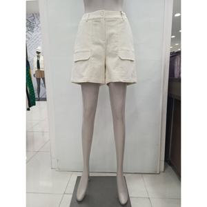 [까스텔바작]여성_[추천상품]_코듀로이 숏팬츠_BGEWPS701_IV_DJ_