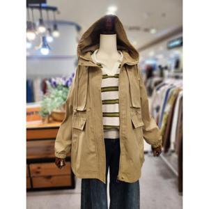 스테파니 세이브존01 스트링 사파리 후드 점퍼 A26JK6110