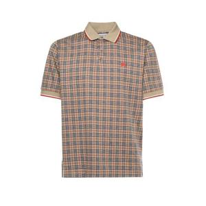 버버리 폴로 티셔츠 8119561 B9368 SAND
