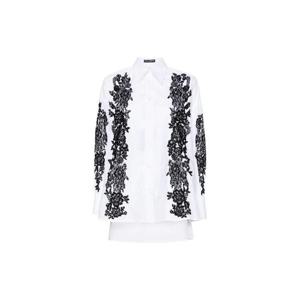 25 FW 돌체앤가바나 레이스 패널 코튼 셔츠 F5P62TGDCAP TP432087198