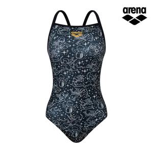 [아레나공식] 엔젤윙 원피스 싱글크로스 스트랩백 A6SL1LO04BLK