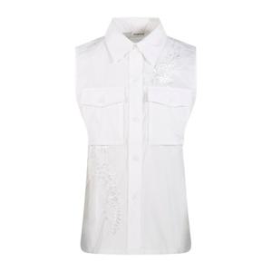 패로슈 엠브로이더리 패치 포켓 반팔 셔츠 NINJA26 D380657R 00