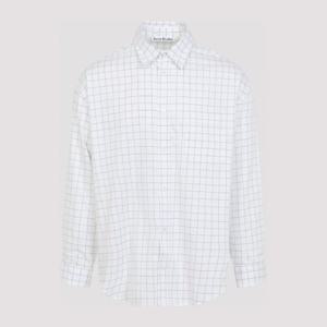 아크네스튜디오 체크 코튼 셔츠 BB0676 AL4