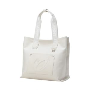 [마스터바니에디션] (421F1BG102)여성 로고 레더 탭 토트백