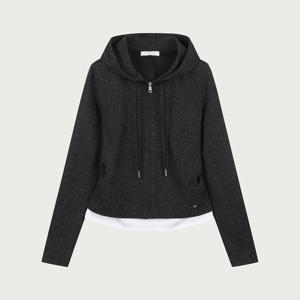 [행텐][행텐]여성 웨일 레이어드 후드집업_100(10560-131-217-12