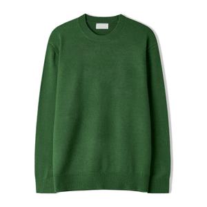 남자 로이 워셔블 모달 라운드 긴팔 니트티 SG-KN-Q027-딥그린