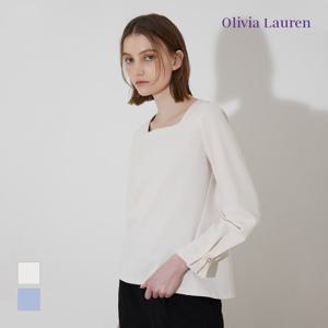[올리비아로렌]스퀘어넥 티셔츠__VOBAL3S2426
