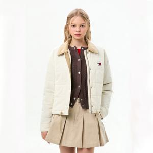 타미진 여성 크롭 퀼팅 재킷 T32G0WJC10TWL1