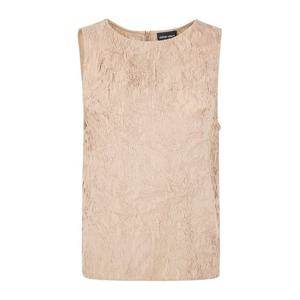 조르지오아르마니 텍스처 라운드넥 슬리브리스 티셔츠 GW002885