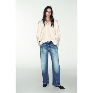 자라 ZARA 레이스 니트 스웨터 - 크림 5755125712 323994