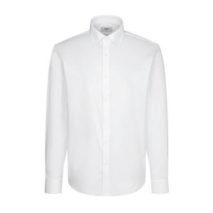 [레노마(셔츠)]폴리 스판 트윌솔리드 긴소매 슬림핏셔츠 RQSSL1004WH