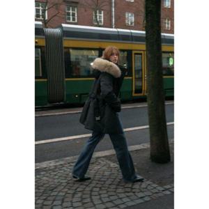 자라 ZARA WATER AND WIND PROTECTION 페이크 퍼 후드 패딩 아노락 - 블랙 4749818800 323627