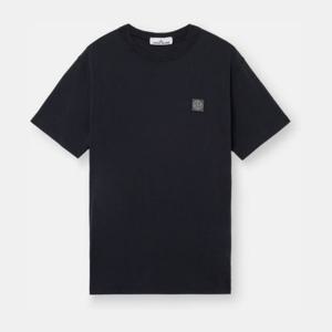 스톤아일랜드 크루넥 코튼 레귤러 핏 반팔 티셔츠 K2S152100029