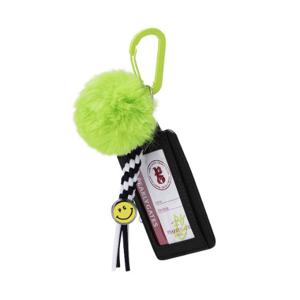 M 파리게이츠골프용품 NQC 531E1ACA21_GN 공용 폼폼 스마일 볼마커 네임택