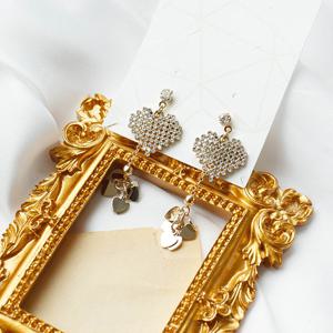 [폭스타일] 매니 하트 귀걸이