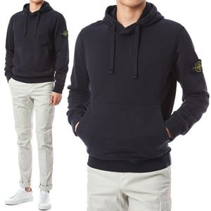 스톤아일랜드 와펜패치 후드 티셔츠/91564151 A0020