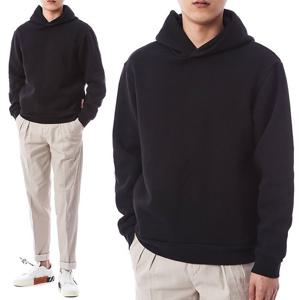 아크네 핑크로고탭 패치 기모 후드 티셔츠/BI0140 900