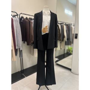 쉬즈미스 (SWSSLQ12010) 베이직 부츠컷 셋업 팬츠