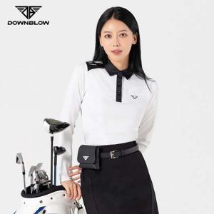 다운블로우_DBFWLW-2002-1W_여자골프웨어카라티셔츠 패션 웨어 데일리 깔끔한