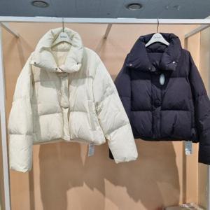 라티움 HC34 두껍고가벼운덕패딩하이넥숏짧은오리털패딩 T2543jp08