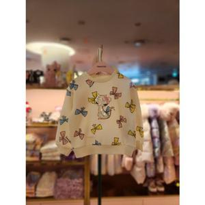 프렌치캣5 아이보리리본나염티셔츠 (Q61DCT200)