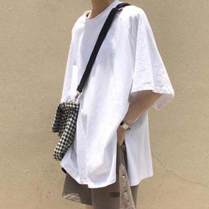 LEA-B157 라운드 오버핏 반팔티