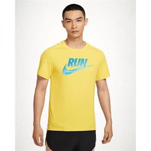 나이키 마일러 런 에너지 남성 드라이 핏 반팔 러닝 탑 - 라이트닝 HJ3565-718 1747501