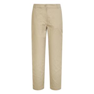 헤지스 여성 26SS 세미와이드 퍼티그 치노 팬츠 베이지 HSPA6B302I2