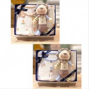 압소바 HK(아기선물2종)카푸곰돌 코튼모달슬림내의 애착딸랑이세트(26SS) (A1A103D4G)