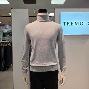 트레몰로 HC05 남성 롱 터틀넥 목폴라 니트 티 TRNBF5W339211