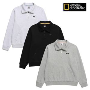 내셔널지오그래픽 N241WSW050 매너티 여성 트레이닝 반집업 맨투맨