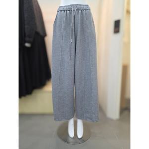 [플라스틱아일랜드]절개디테일 와이드 팬츠 PS7XA3P1_DJ