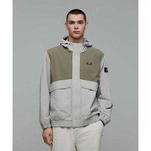 내셔널지오그래픽 NATIONALGEOGRAPHIC N243UFT060 카프라 바람막이 후드 점퍼 AGATE GREY N243UFT060217 328991