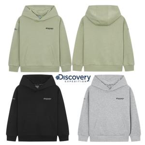 디스커버리 키즈 [택가 69,000원] DKTR35051 에센셜 스몰로고 트레이닝 후드티셔츠