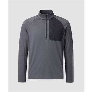 코오롱스포츠 KOLON SPORT HERO 남성 메리노울 긴팔 집업 티셔츠 JWTBX25051DGY 329886