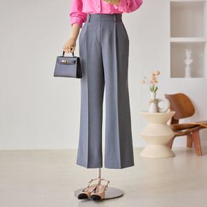 [커스텀에이블] [FREE-L]클래식 뒷밴딩 일자 슬랙스_T2602PT007A