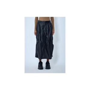 25 FW 몽클레어 여성 테크니컬 미디 스커트 mon0263028blk