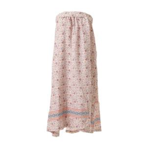 [와코루] 레이온 보더 페이즐리나염 여성 샤워가운 이지웨어 [WGN380WL]