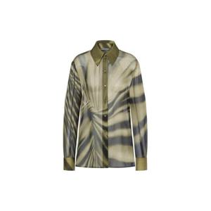 25 FW 알베르타페레티 아트 프린트 실크 셔츠 AEF242M02245137 TP432087225