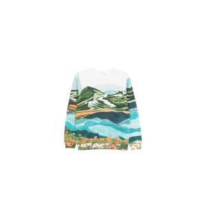 25 FW 끌로에 그래픽 프린트 크루 넥 스웨트셔츠 CHC22WJH12190 TP450032042