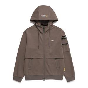 내셔널지오그래픽 슐리언 소매포켓 트레이닝 후드 집업 N243UFT020 330932