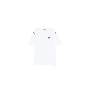 25 FW 겐조 스트라이프 패치 티셔츠 PFG52TS2054SK TP450026833