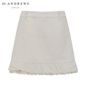 [세인트앤드류스] 여성 조직감 레이스 헴 스커트 821D2PNA04_BG
