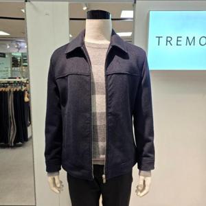 트레몰로 HC05 남성 울 카라 블루종 캐주얼 점퍼 TRNCL5W339411