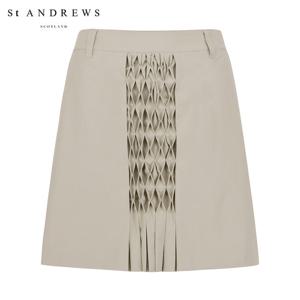 [세인트앤드류스] 여성 아가일 입체 패턴 미니 스커트 821D2PNA01_BG