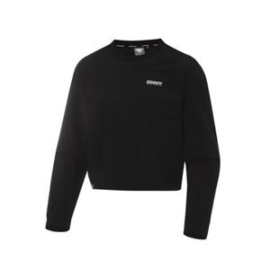 [다이나핏] YWM23203Z1 여성 경량 우븐 NEO PISTE (네오 피스테) 크롭 맨투맨 HJDWLT