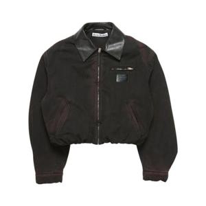 아크네 스튜디오 가죽 자켓 A90638 OUTW001023ADM Black