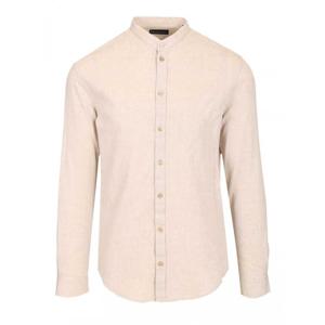 [EMPORIO ARMANI] 라프리마 남성 COREAN 카라 롱 슬리브 셔츠 EM000204TE20546 F1111 베이지 /15